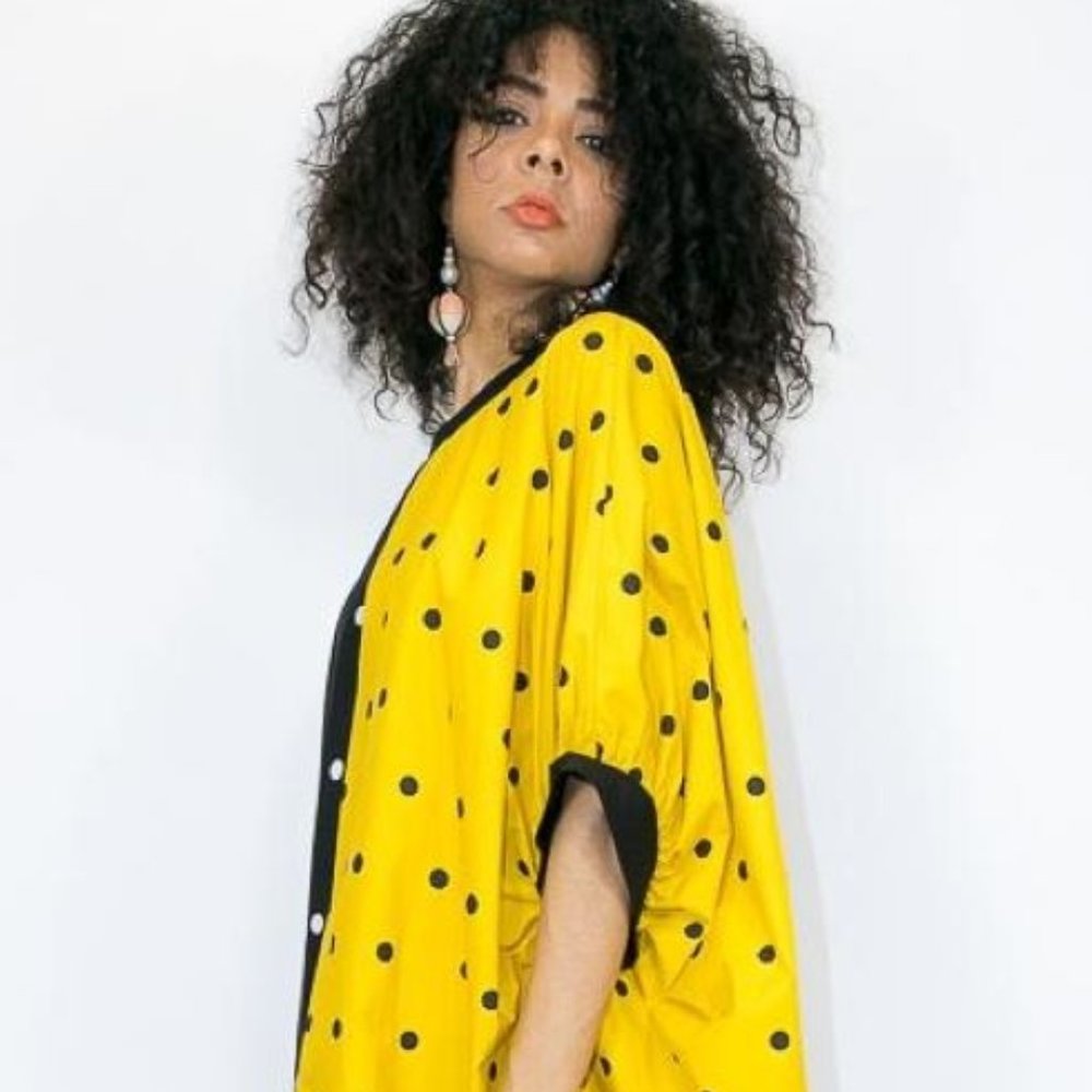 SOLD SOLD🛍🛍🛍Polka Dot High/Low Dress - Picture 4 of 6